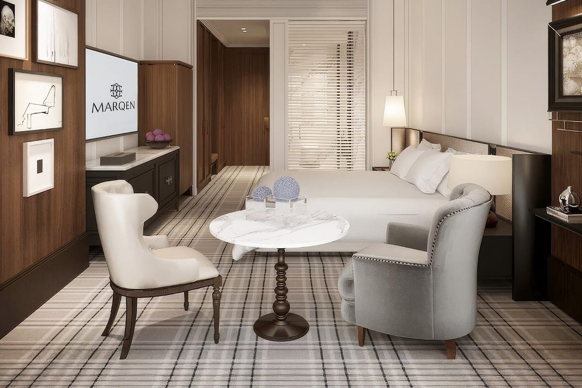 Chambre « Premier », en angle | Literie de qualité supérieure, minibar, coffres-forts dans les chambres