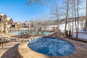 Beheizter Pool