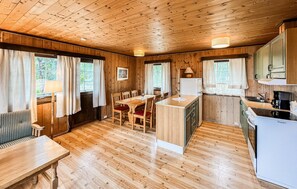 Coffee/tea maker, fridge, oven, stovetop - Awesome home in Vinstra with sauna (Vinstra)