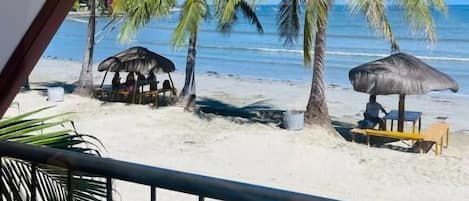 Single Room, Balcony, Beach View | Beach | On the beach, white sand, beach cabanas, beach towels
