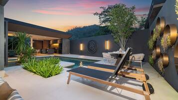 Villa, 2 Bedrooms, Private Pool | Outdoor dining
