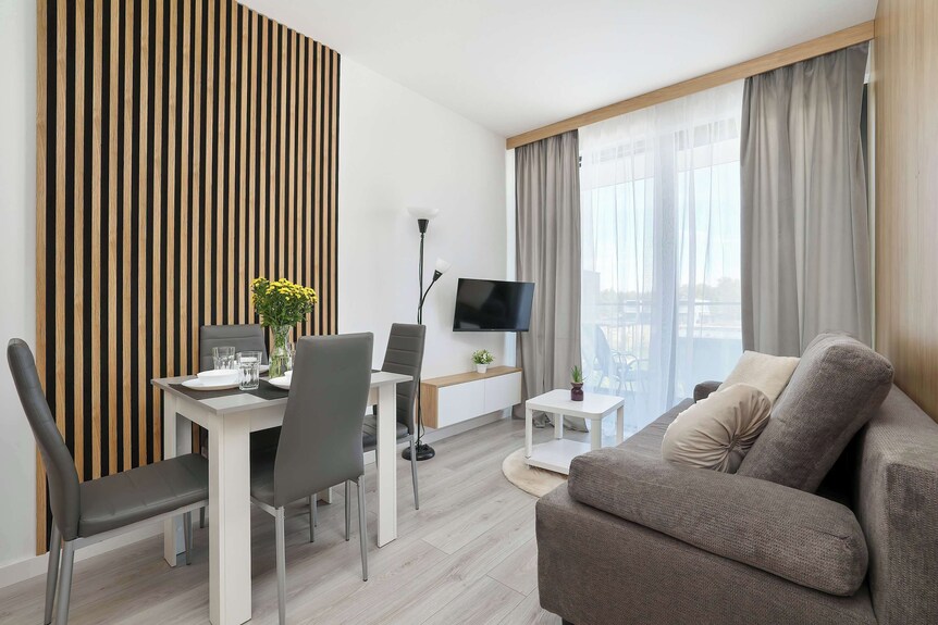Apartment With Parking & Balcony | Air Conditioning | Close To The Beach - Mielno