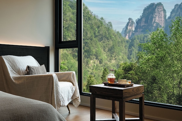 Basic Double Room, 1 King Bed, Private Bathroom, Mountain View | View from room