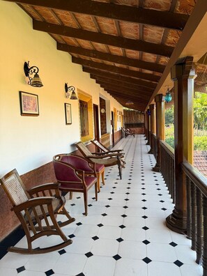 Deluxe Double Room, Non Smoking | View from room - Balkatmane Heritage Spa Resort Udupi (Kundapur)