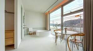 Standard Double Room, River View | Dining - Ripple Boutique Hotel (Gangha)