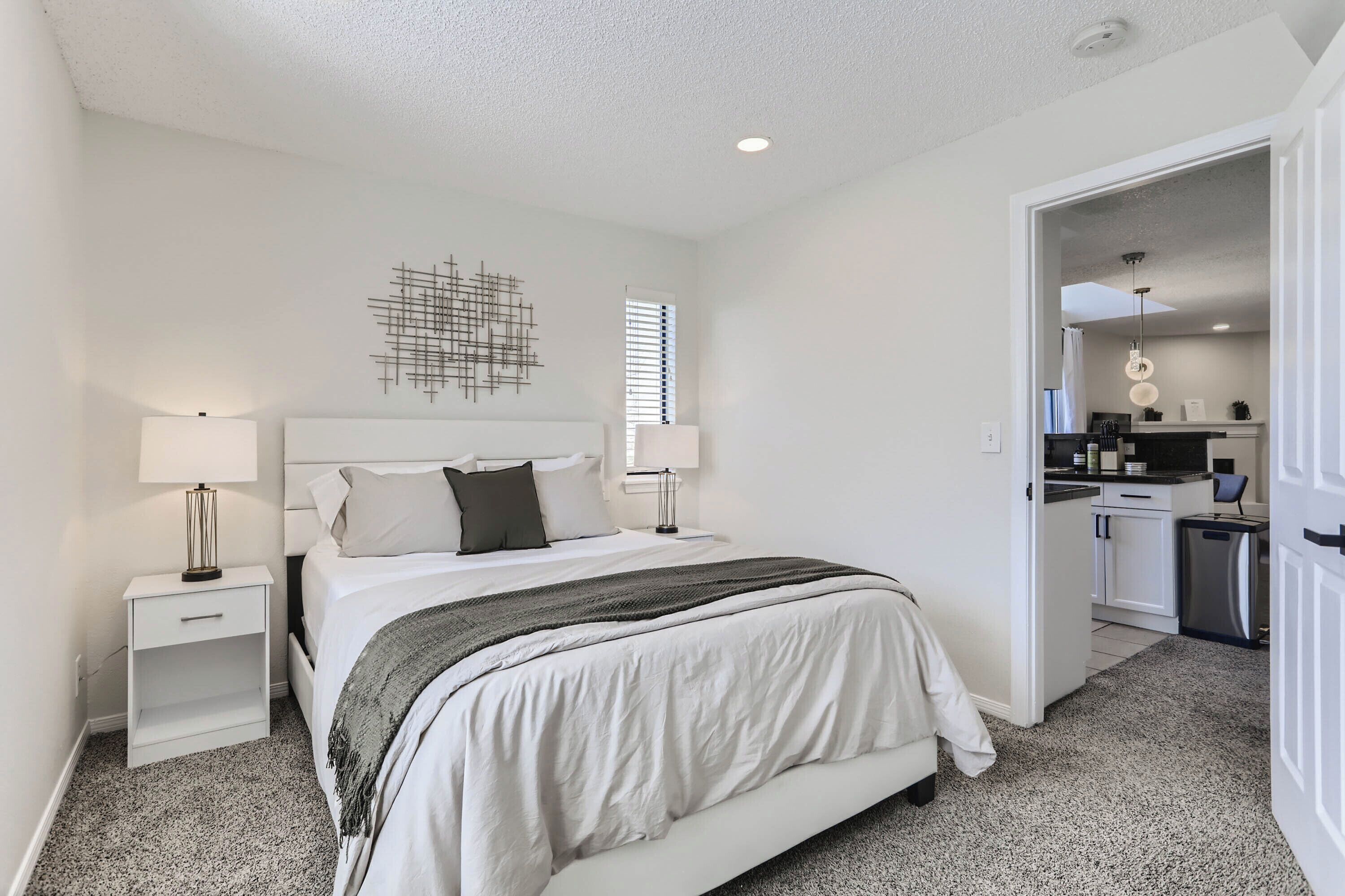 Desk, iron/ironing board, free WiFi, bed sheets