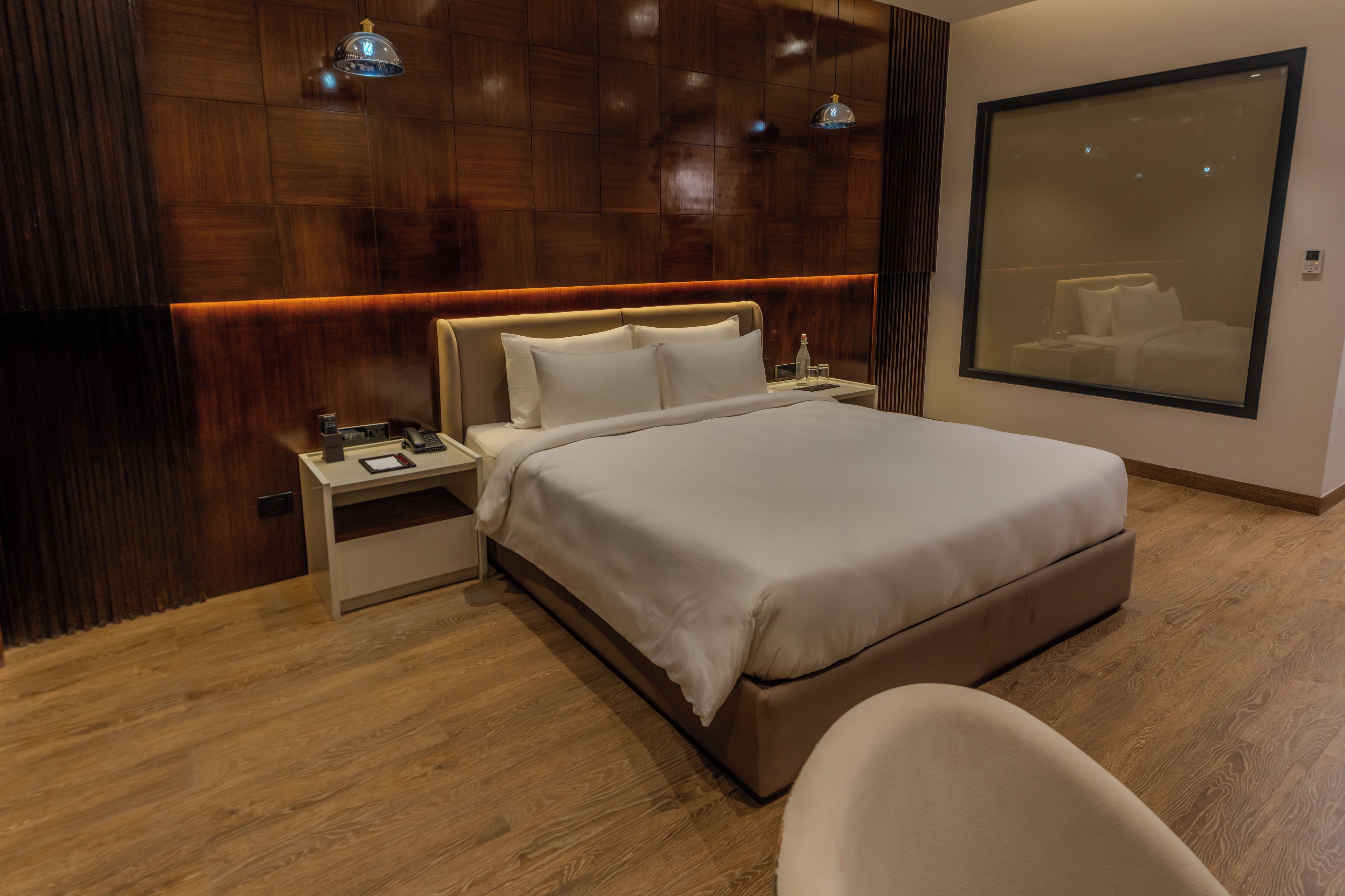 Suite | Egyptian cotton sheets, premium bedding, memory-foam beds, in-room safe