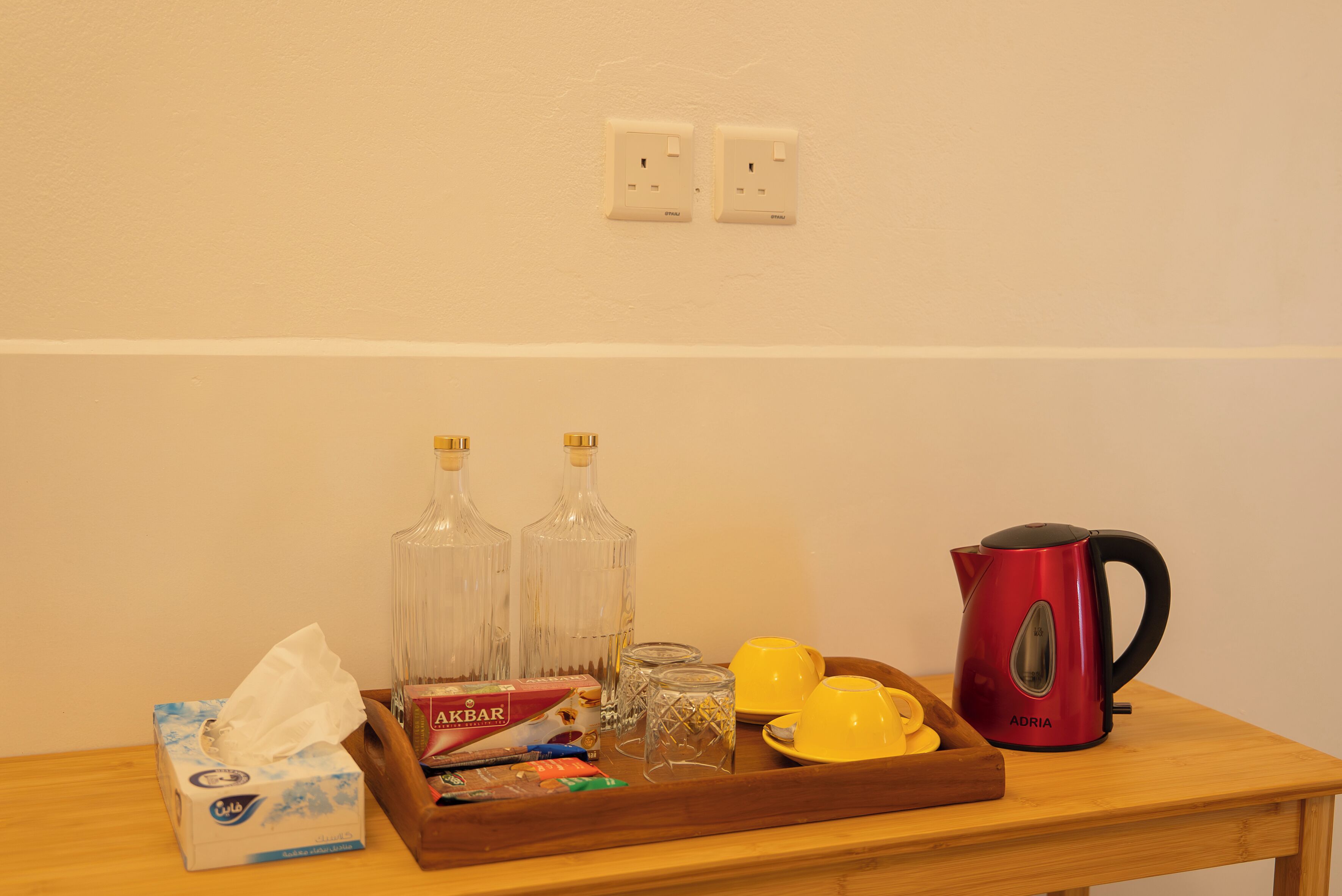 Quarto triplo família | Café e/ou cafeteira