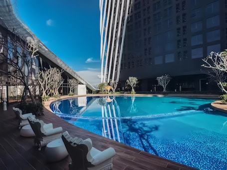 Outdoor pool. Arte Mont Kiara by Kuala Lumpur