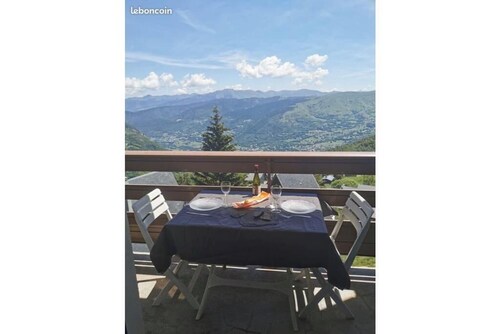 Saint-Lary Pla d'Adet – Apartment with a view of the valley