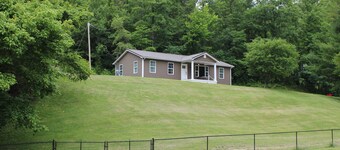 Charming and updated three bedroom home conveniently located close to trails.