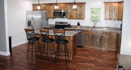 Charming and updated three bedroom home conveniently located close to trails.
