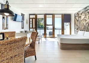 Comfort-Studiosuite, Balkon, Stadtblick