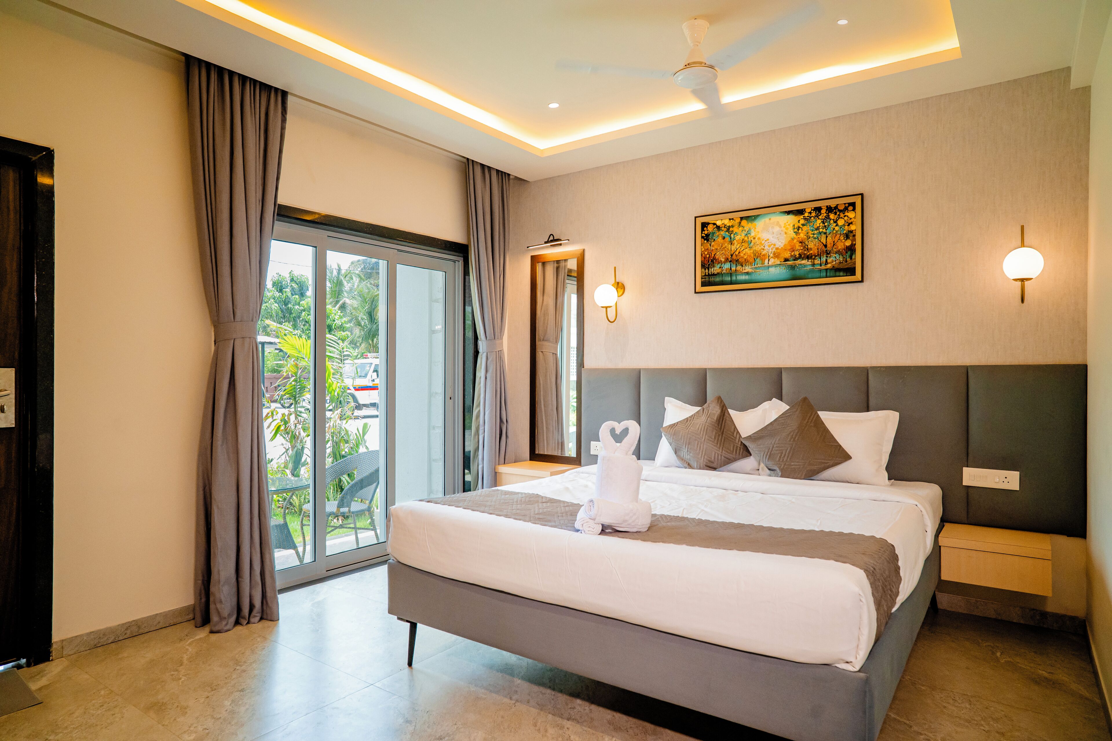 Suite Deluxe, vue jardin | Wi-Fi gratuit