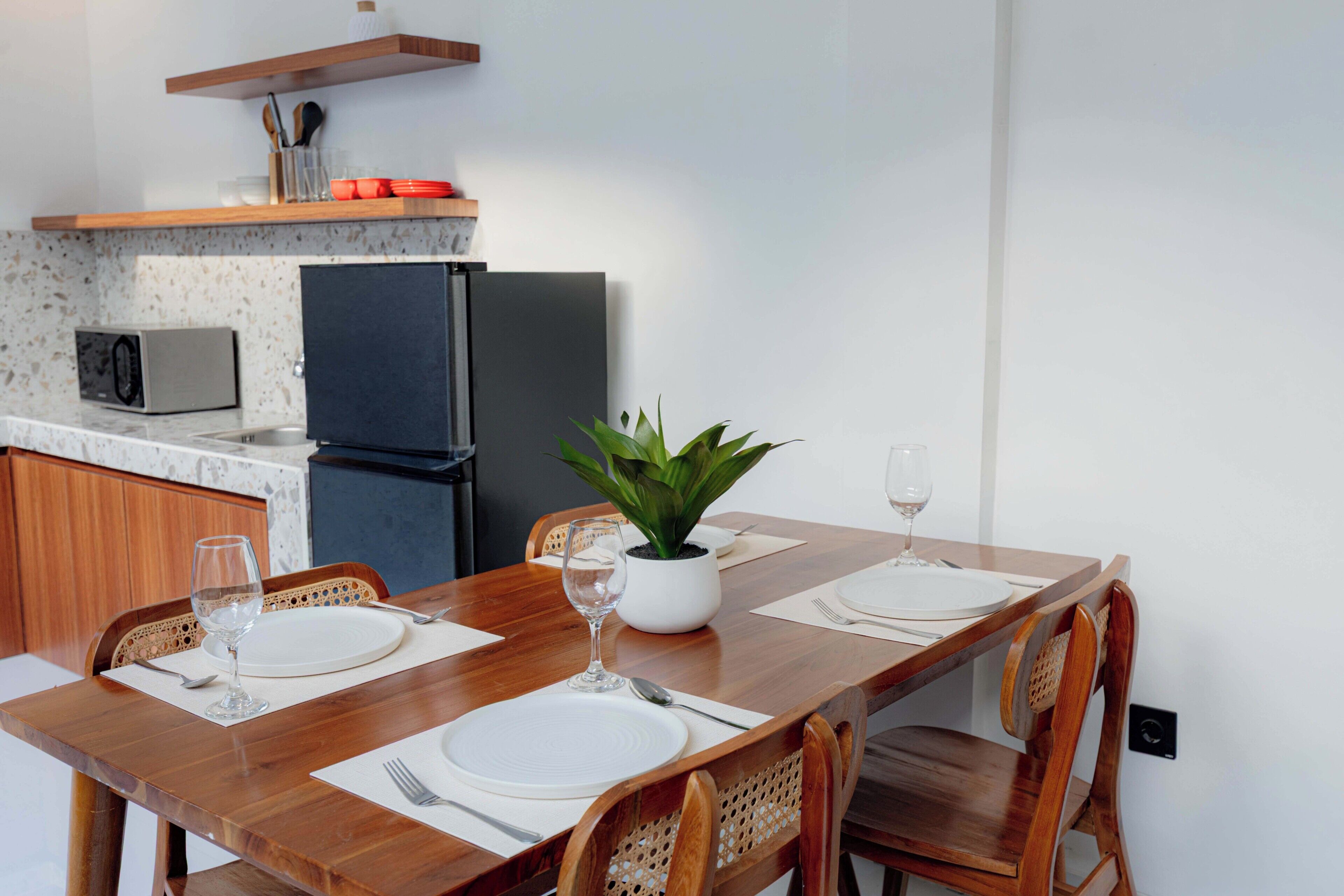 Villa, 2 chambres, piscine privée | Cuisine privée