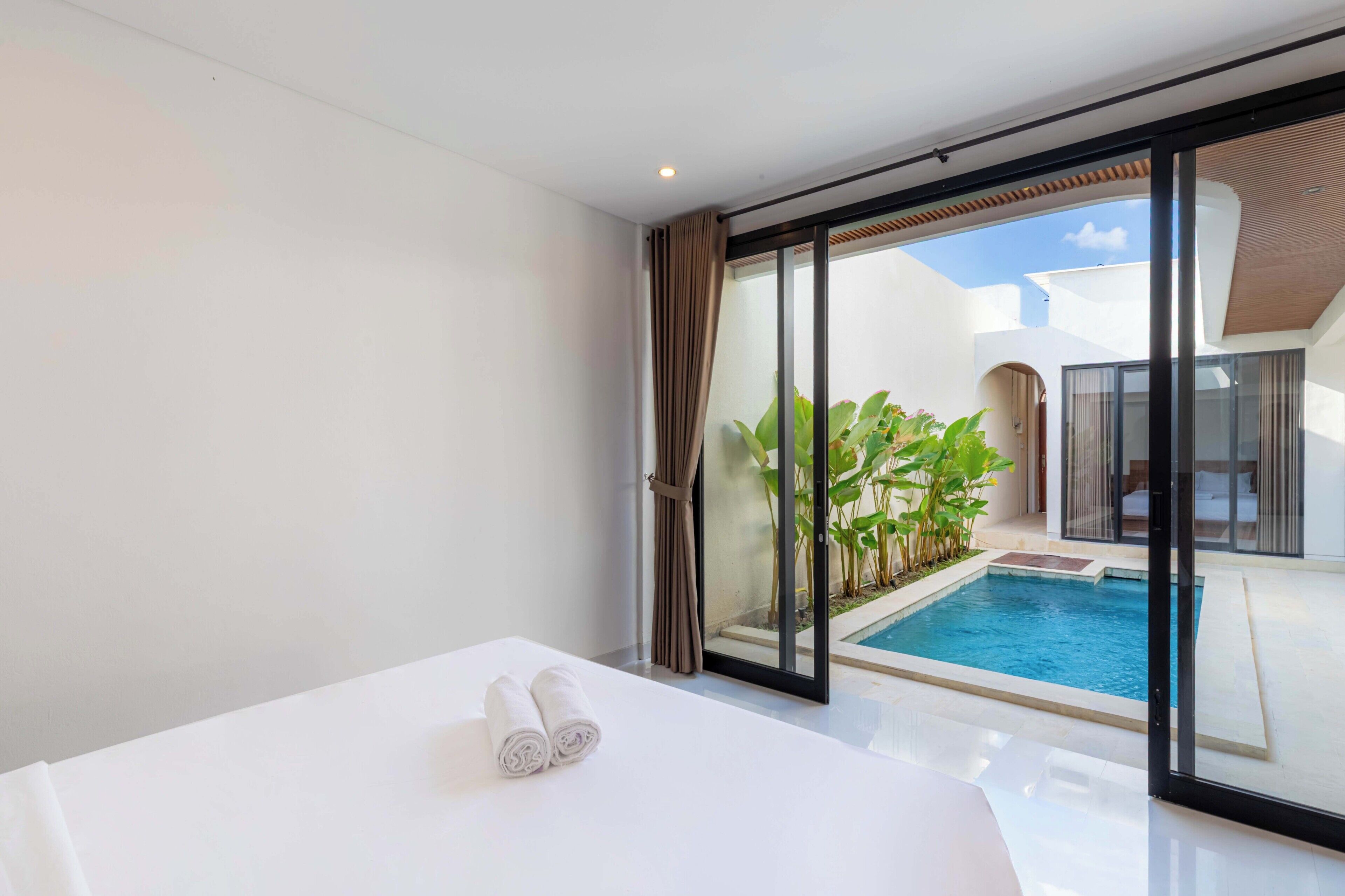 Villa, 2 slaapkamers, privézwembad | Een bureau, gratis wifi