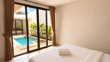 Villa, 2 Bedrooms, Private Pool | Desk, free WiFi