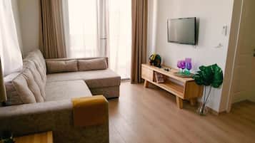 Apartment, 1 Bedroom, Garden View | Ruang tamu