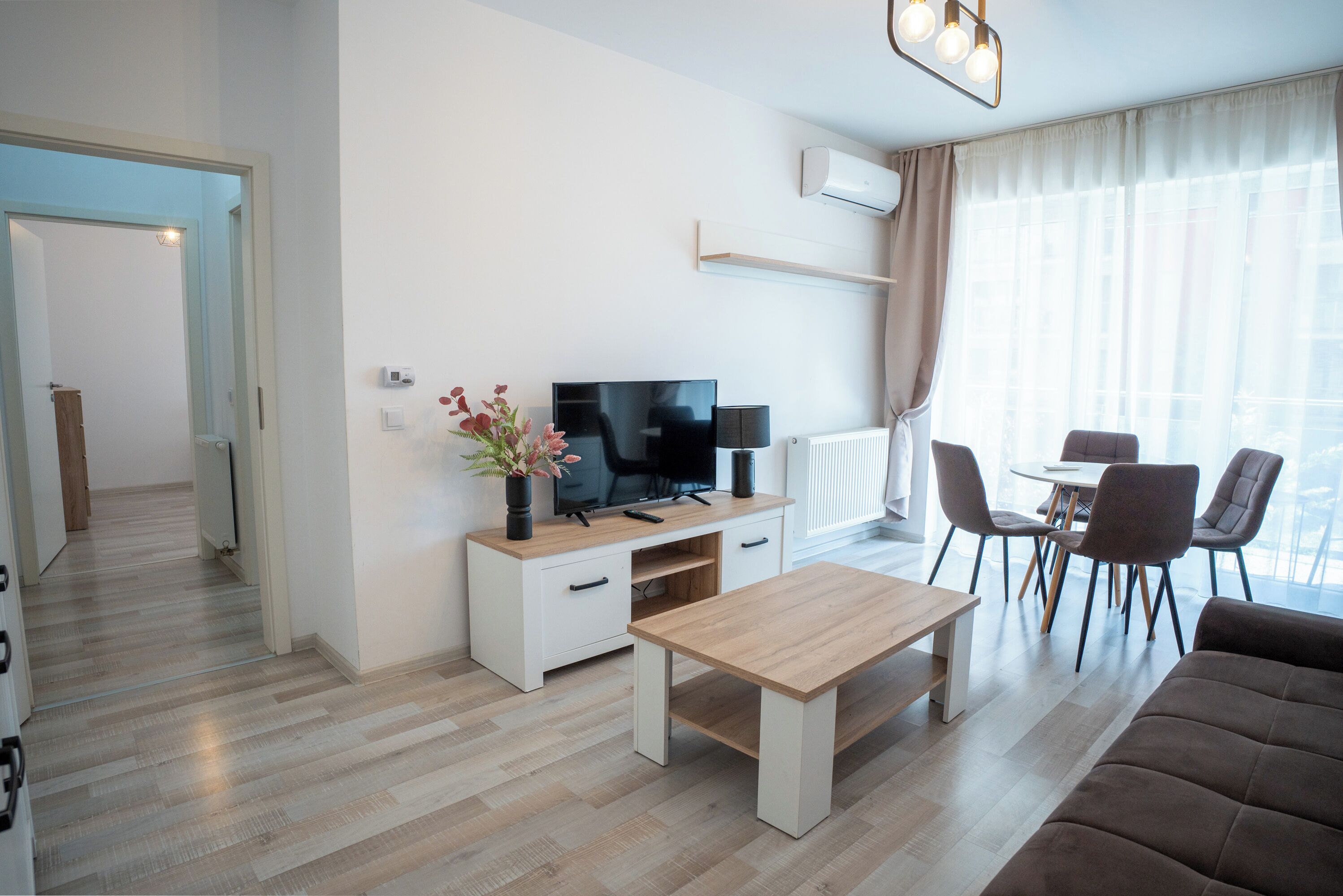 Appartement, balkon, uitzicht op stad | Woonruimte