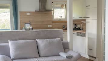 Comfort appartement, balkon, uitzicht op bergen | Woonruimte