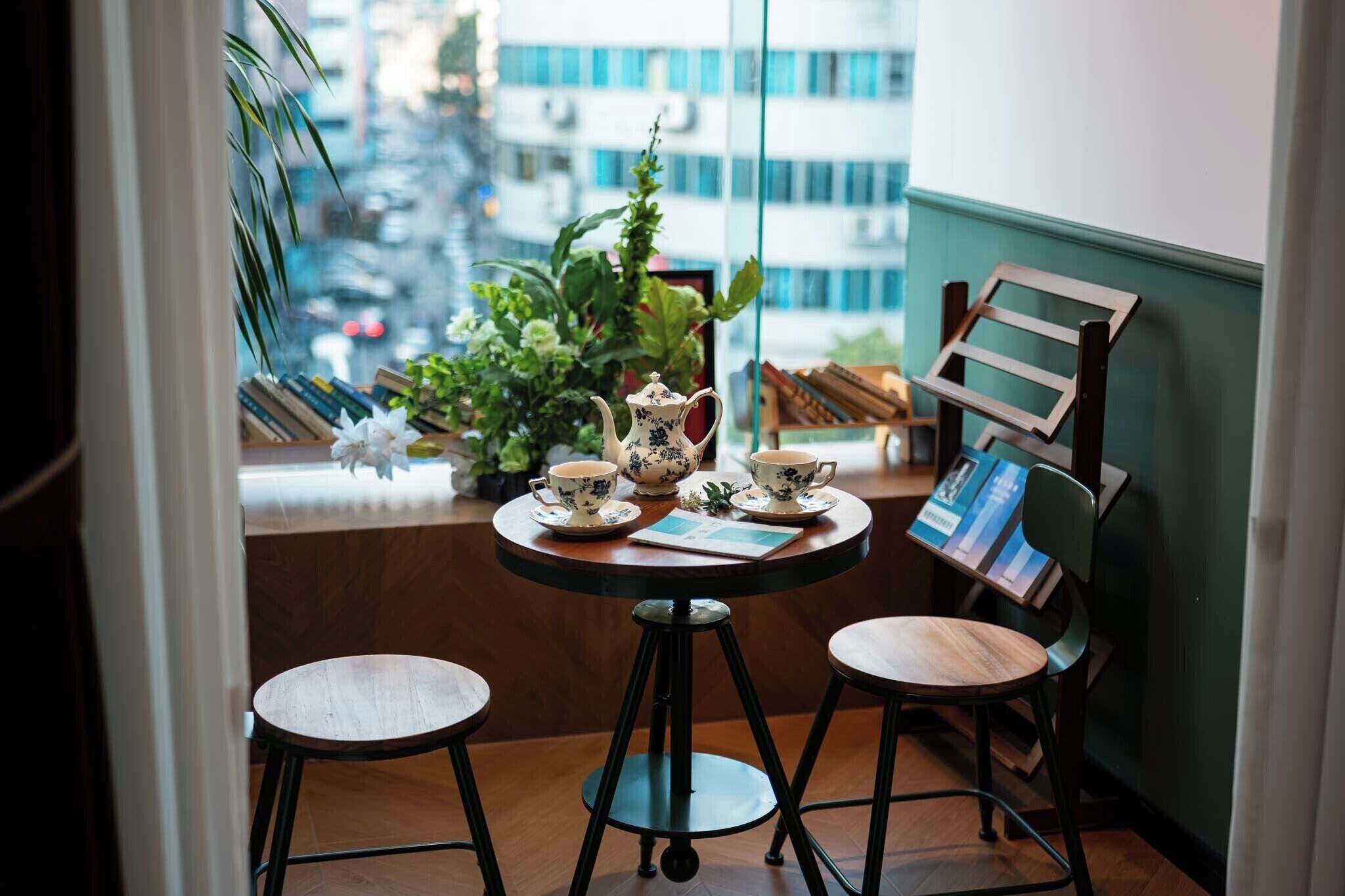 Senior Double Room, City View | View from room