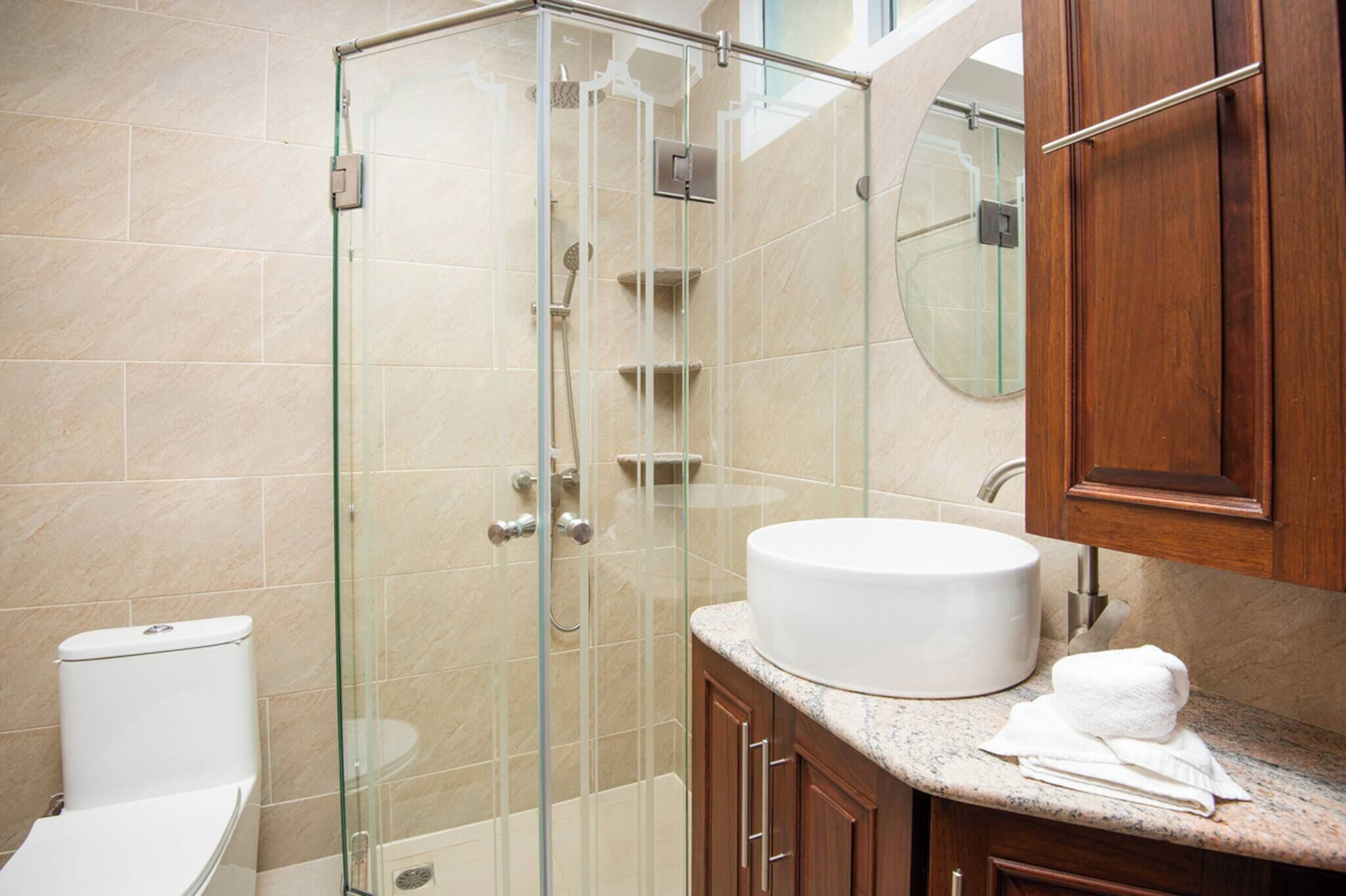 Villa, 3 habitaciones, patio | Baño