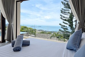 3 bedrooms, in-room safe, iron/ironing board, free WiFi - Villa Awan-Tujuh 3BR with Private Infinity Pool (Ko Samui)