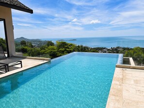 Outdoor pool - Villa Awan-Tujuh 3BR with Private Infinity Pool (Ko Samui)