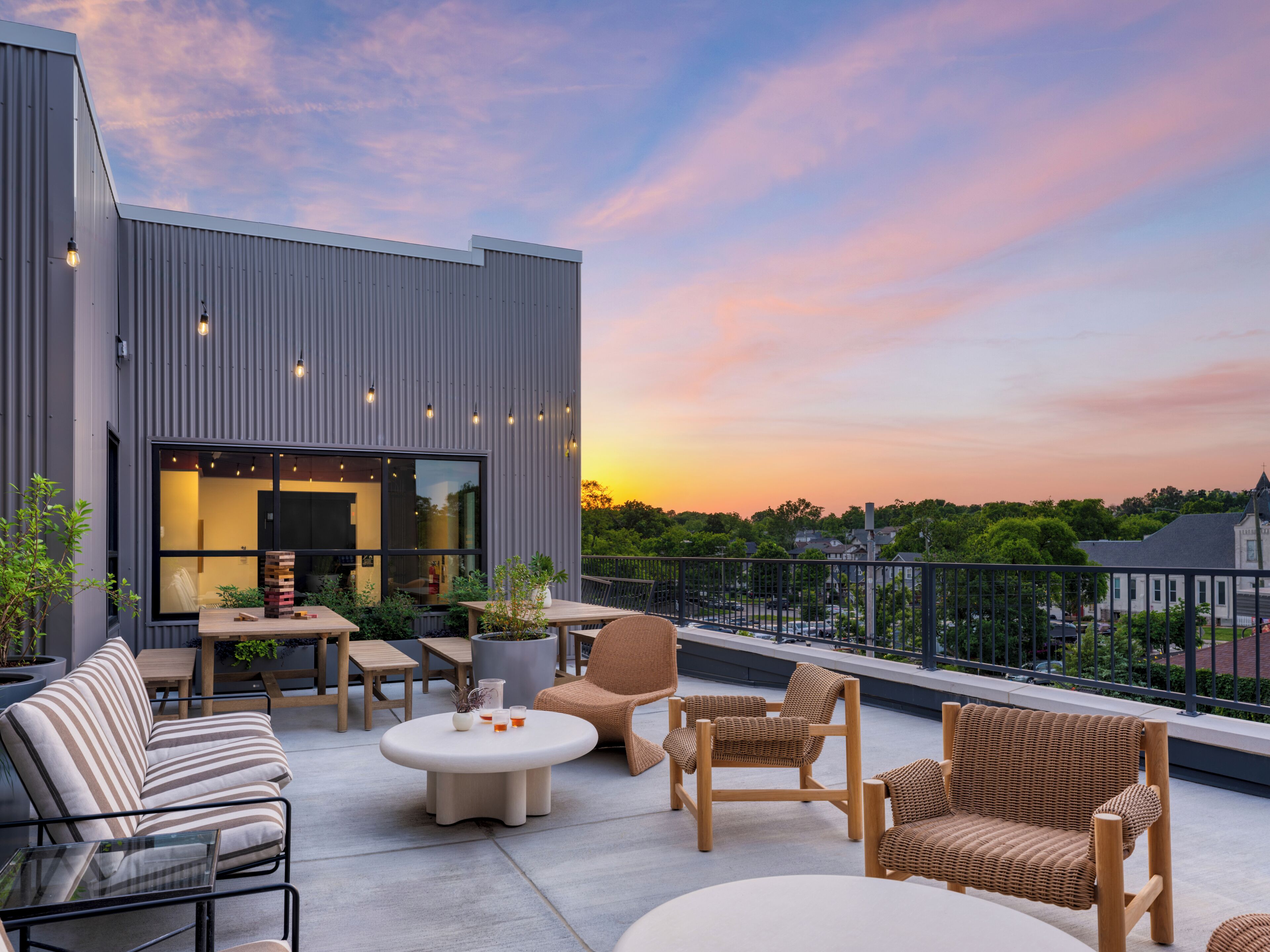 Skyline Terrace at The Gilmore.