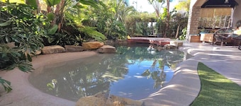 Tropical lagoon studio