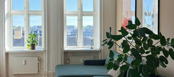 Modern flat by the lakes in Copenhagen