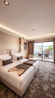 Premium Twin Room, Balcony, Pool View | WiFi (free)