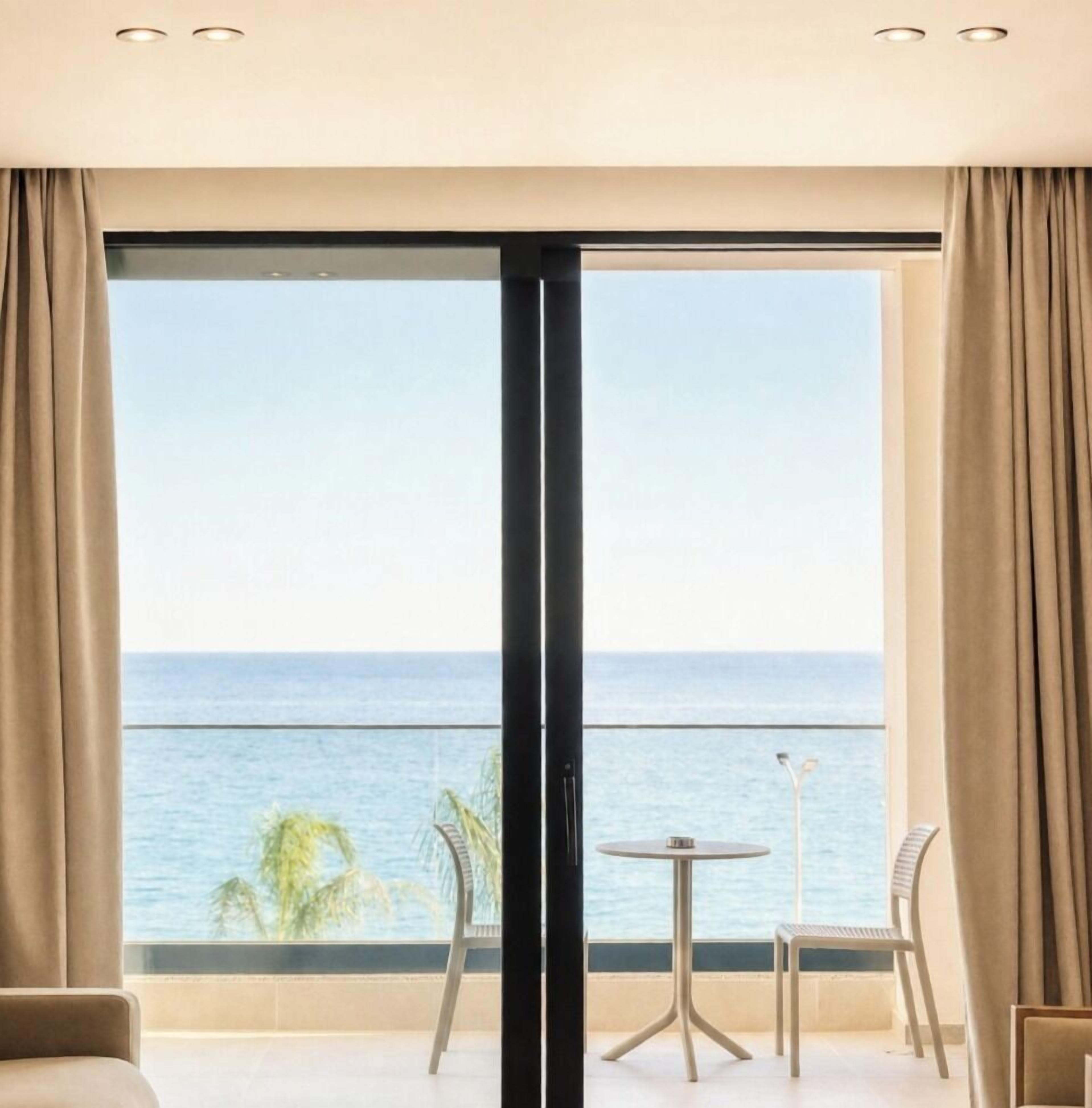 Vista a la playa o al mar