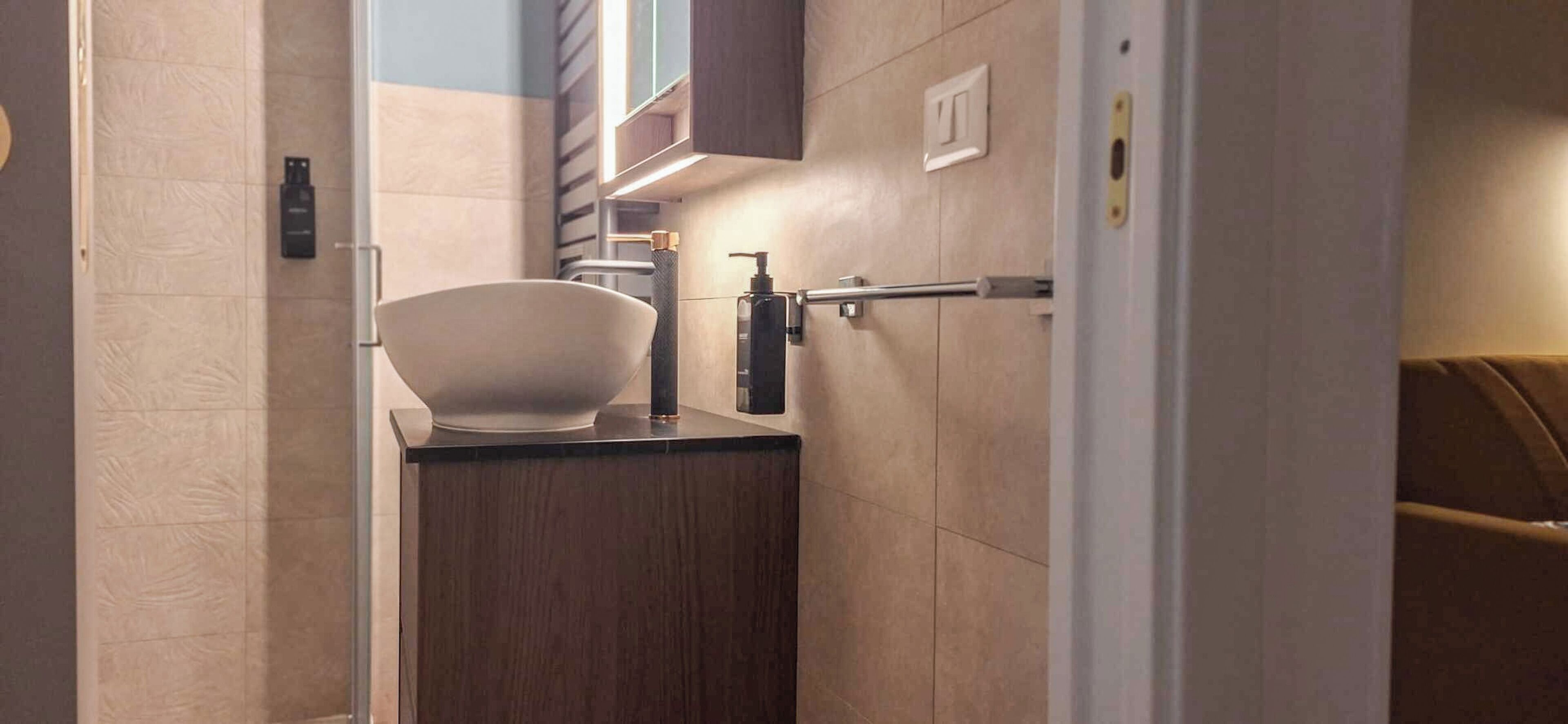 Appartamento, balcone | Bagno