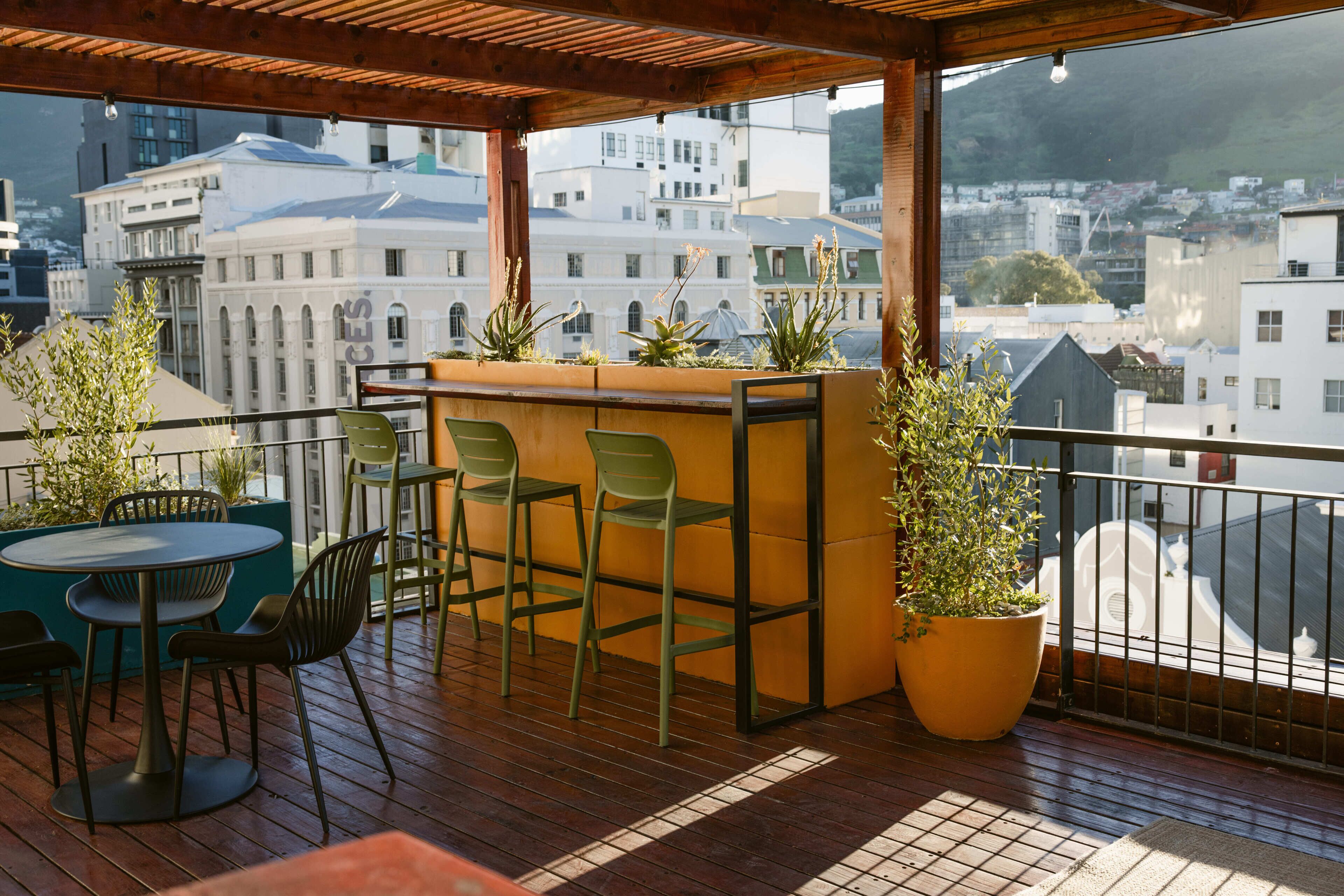 Teras rooftop