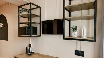 50-inch Smart TV with digital channels, Netflix, streaming services