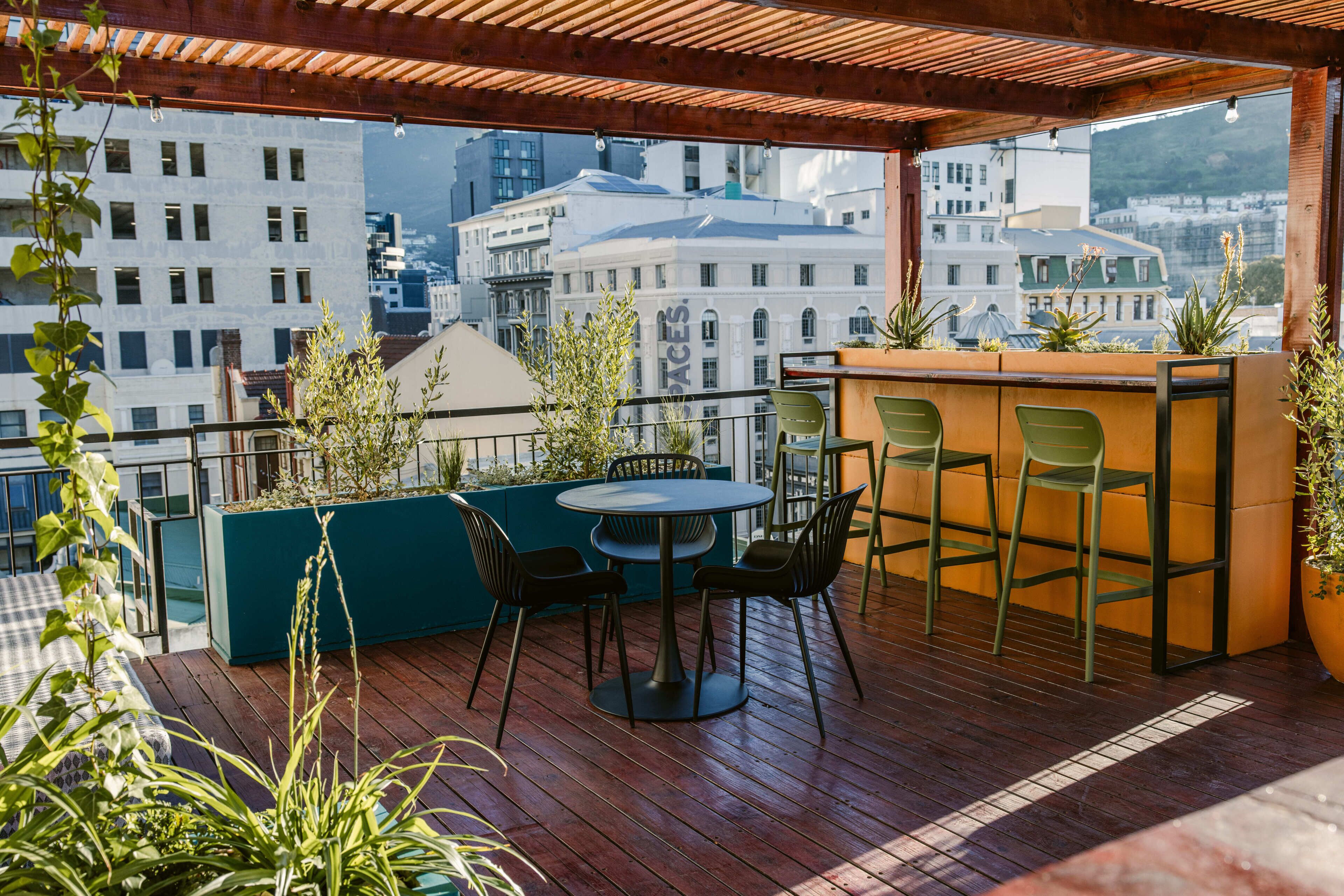 Rooftop terrace