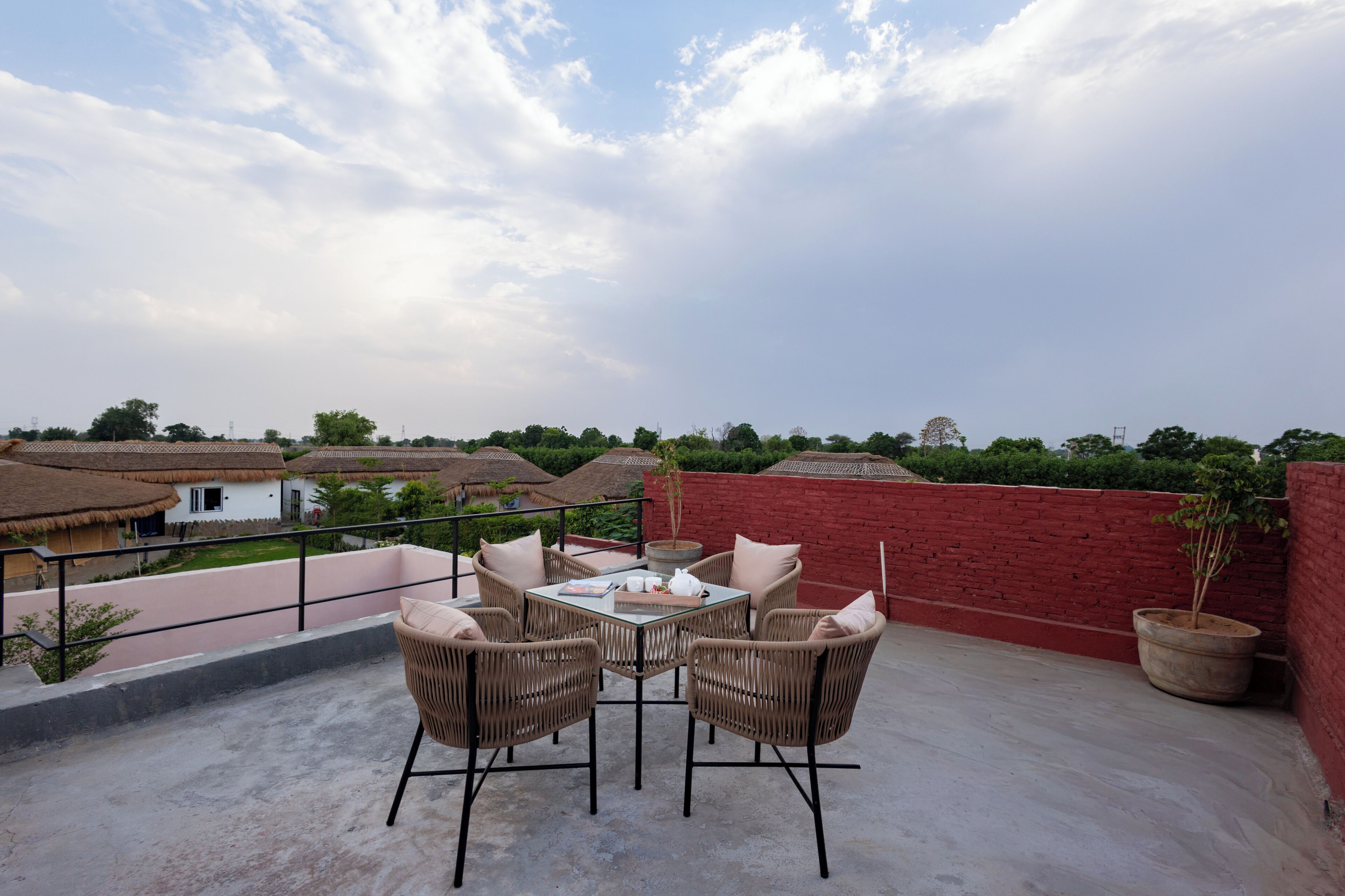 Deluxe suite | Buiten dineren