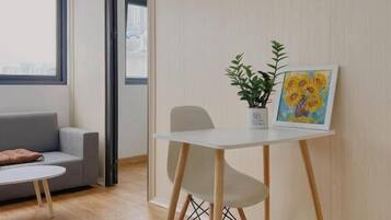Superior-sviitti, parveke, kaupunkinäköala | Sisätilat
