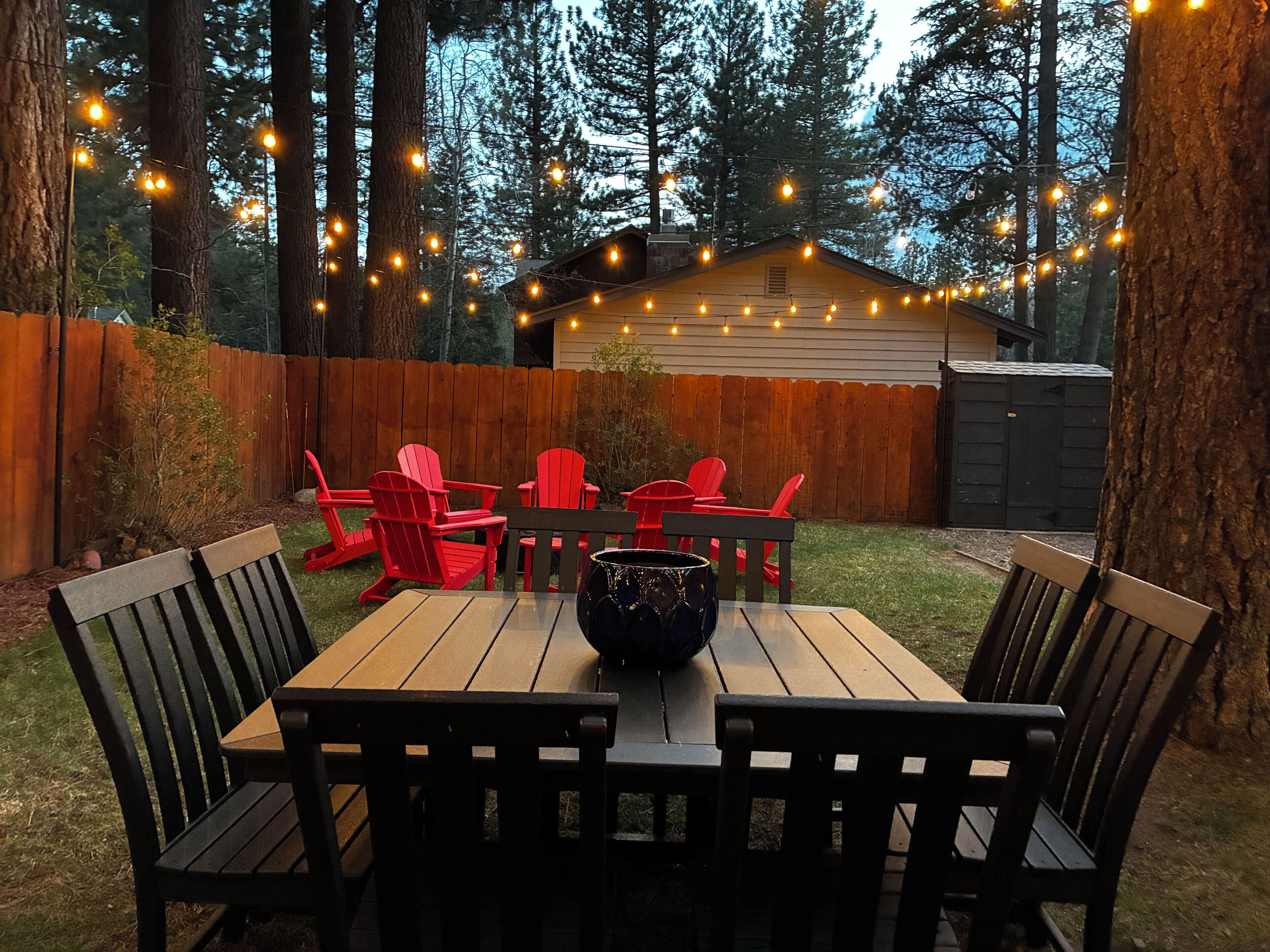 Outdoor dining