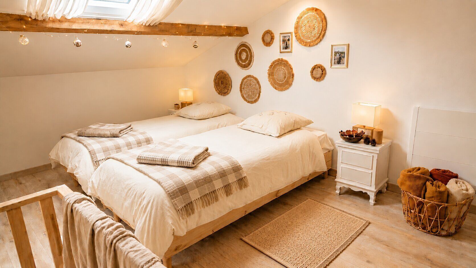 1 chambre, Wi-Fi, literie fournie