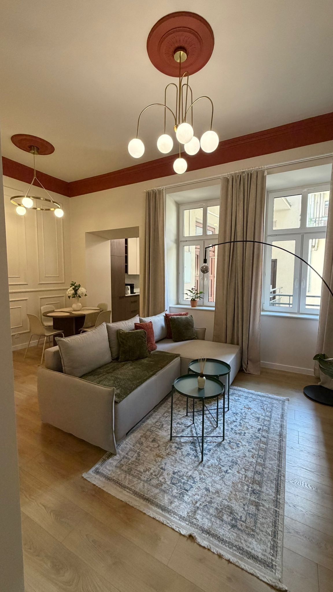Apartment, Balcony | Living area