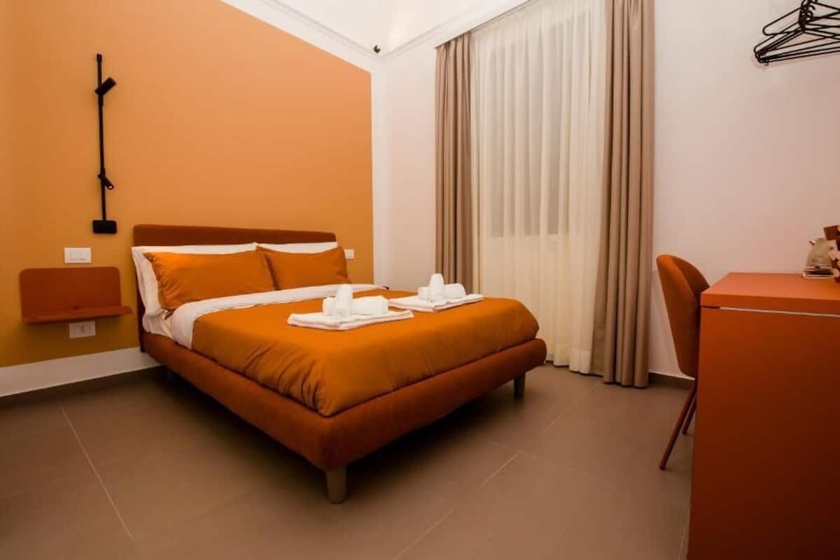 Classic Double Room, Garden View | Desk, blackout drapes, soundproofing, iron/ironing board (on request)