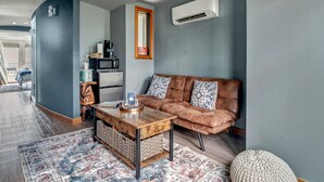 Living area - Unique Container Escape with Panoramic Hilltop Views in Cottonwood Shores, Texas (Cottonwood Shores)