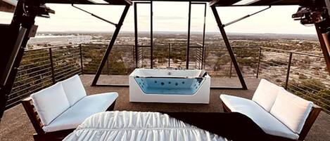Bain à remous intérieur