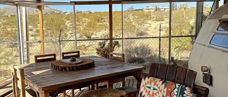 Outdoor dining