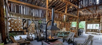 Cozy A-Frame Retreat with Creekside Hammock Getaway in Newport, Tennessee