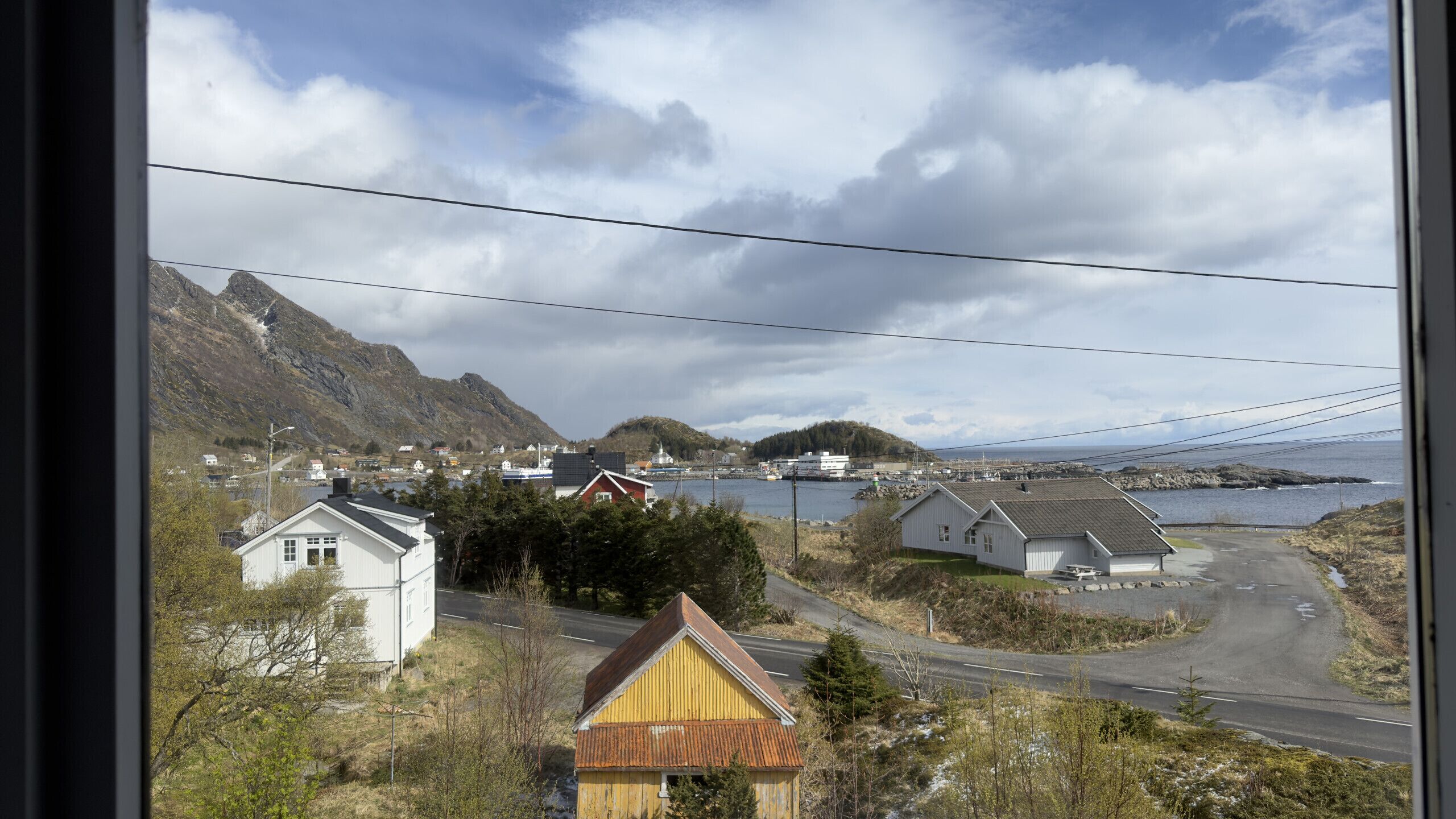 The view from the house