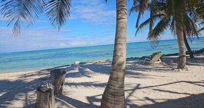 Pet-Friendly Beachfront House, Private Beach, Pool & Snorkeling, near Mahahual