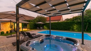 Beheizter Pool